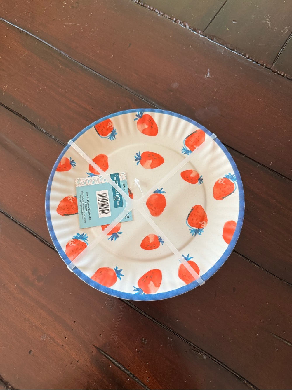 Fruit Salad Print Melamine Bowl & Plate Set - New With Tags - Picture 6 of 9